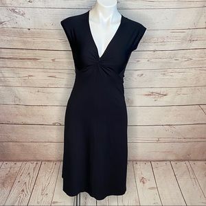 Patagonia Black Front Knot Sleeveless Dress sz XS